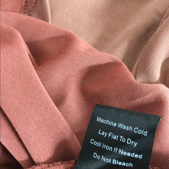 𝅺high Low Tunic In Brick - Picture 9 of 10